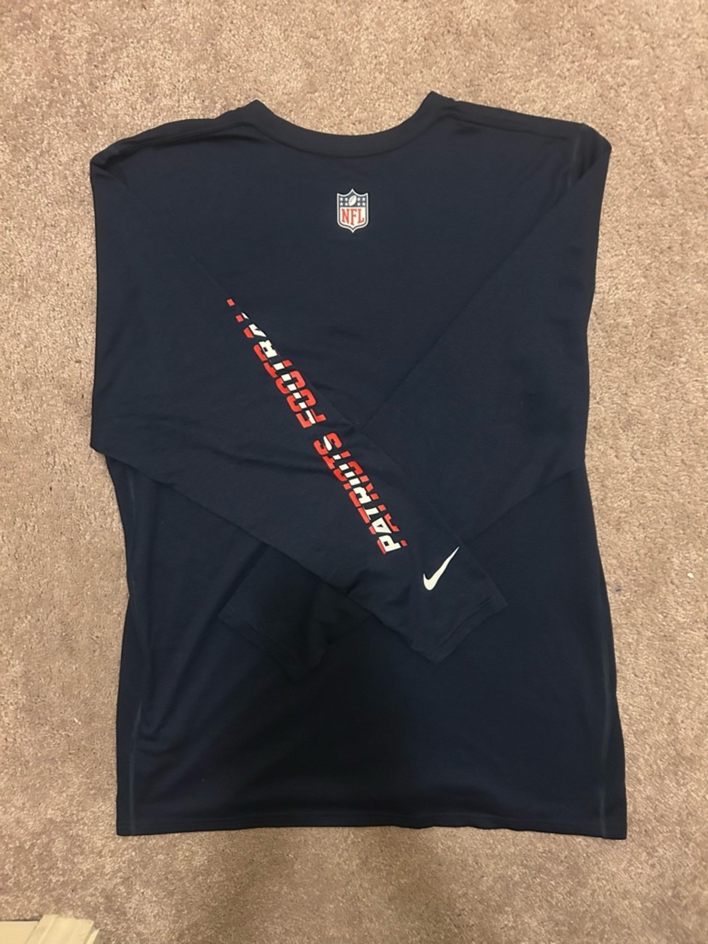 Men's Patriots Long-Sleeve Shirt - Picture 3 of 5